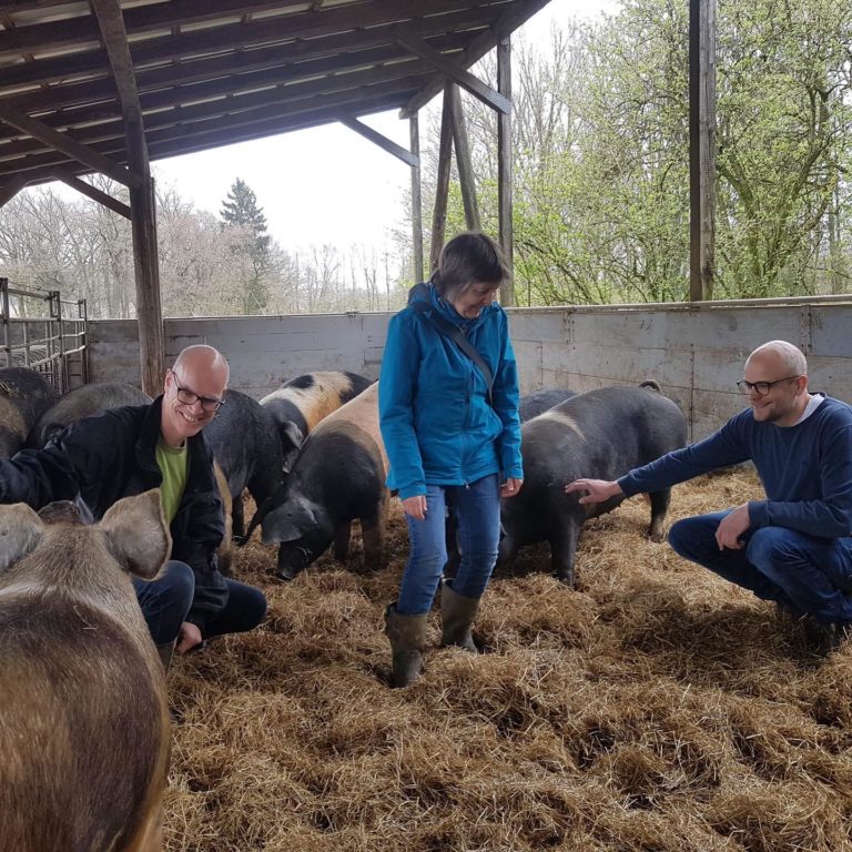 Burkhard Pohl und die Landwirtschaft.